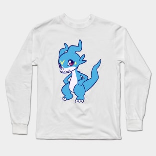 Veemon Long Sleeve T-Shirt